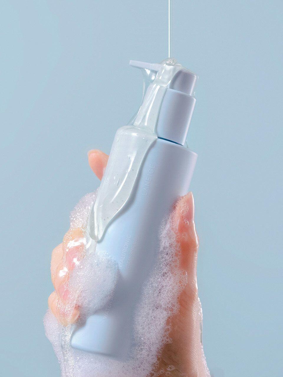 Luxury skincare product in hand